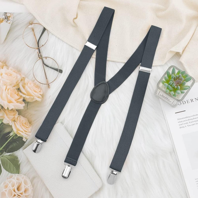 QPIXVB Men's Suspenders - Kids, Boys, Women's Halloween, Cosplay, Christmas, Tuxedo, Dress, Duty Suspenders - Image 5